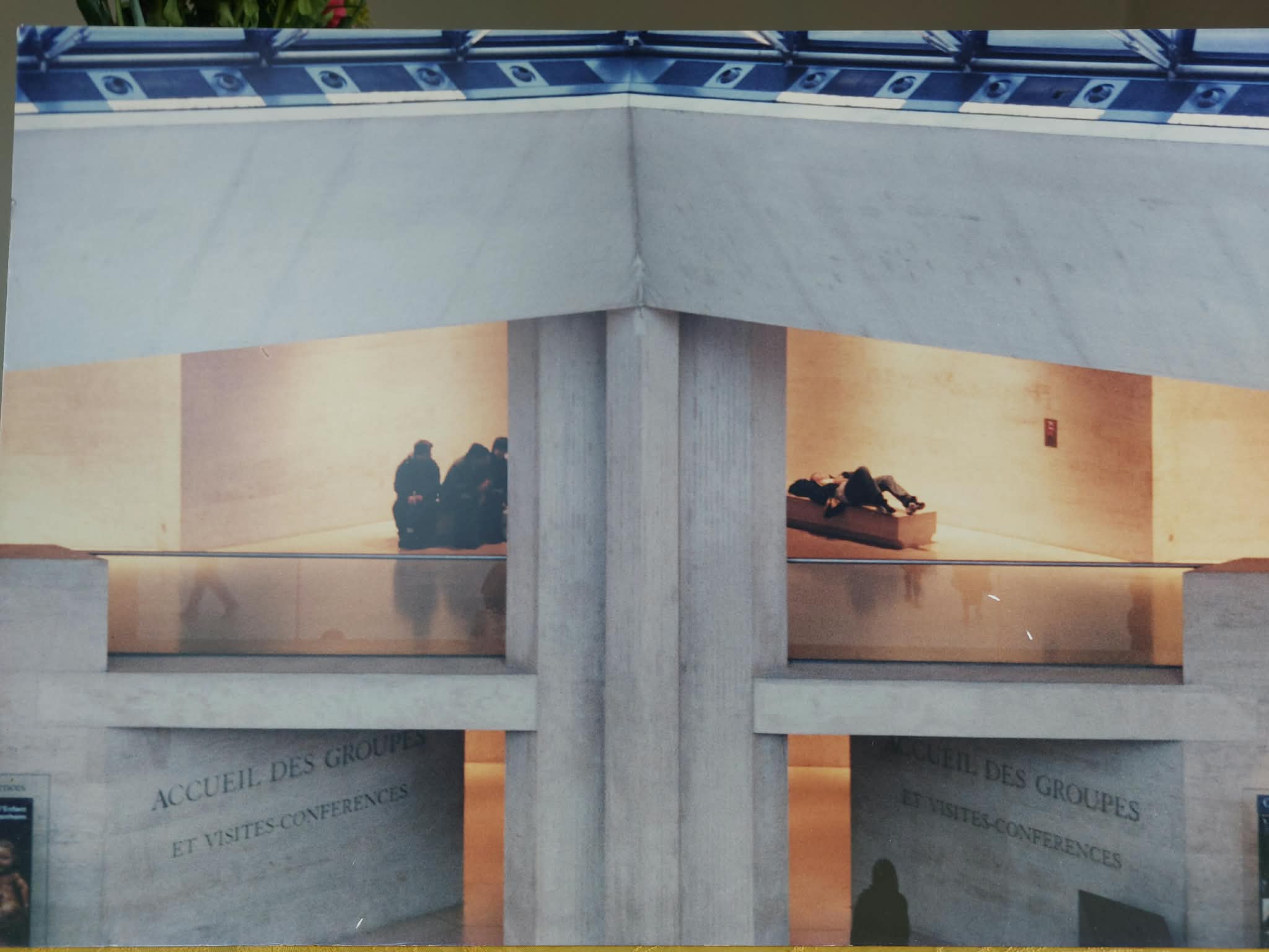 L'Accueil des groupes, photographie de Martine Debair